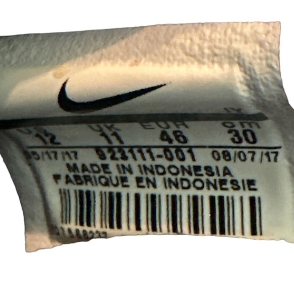 Men’s Nike air max bruin vapor black leather shoes size 12 - Picture 6 of 6